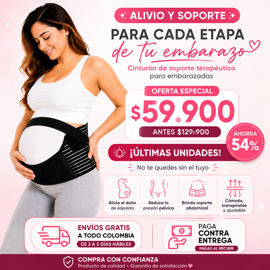 Cinturón Soporte Para Embarazadas